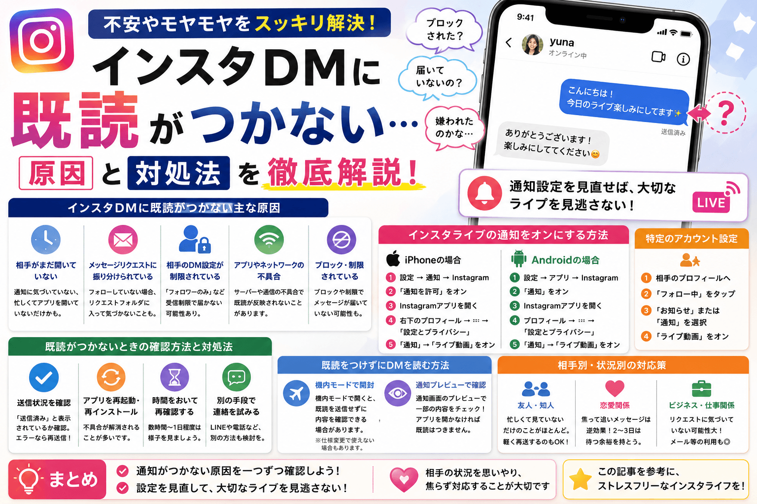 インスタDMの既読がつかない理由と確認方法を徹底解説